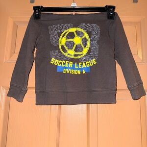 Jumping Beans Brown Soccer League Sweatshirt